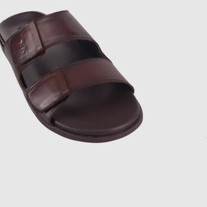 Wild Rhino Acton Mens Slide Sandals Brown