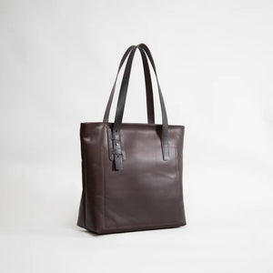 ATKM Marquis Adjustable Leather Tote Australian Chestnut