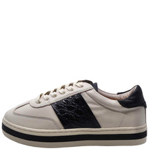 Load image into Gallery viewer, Alfie &amp; Evie Promise Cream/ Black Croc Leather
