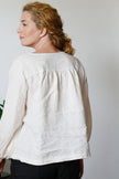 Lazybones Amelia Top Cream Linen