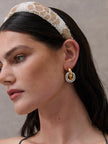 Lustre & Sage Evie Mix Metal Plated Earrings Multi