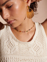 Load image into Gallery viewer, Lustre &amp; Sage Sorrento Vivid 18K Gold Plated Necklace Multi
