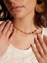 Load image into Gallery viewer, Lustre &amp; Sage Sorrento Vivid 18K Gold Plated Necklace Multi
