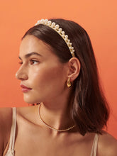 Load image into Gallery viewer, Angels Whisper Diva Pearl Statement Headband
