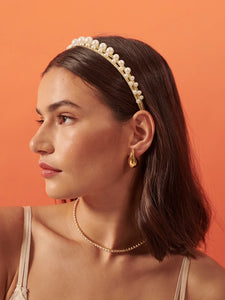 Angels Whisper Diva Pearl Statement Headband