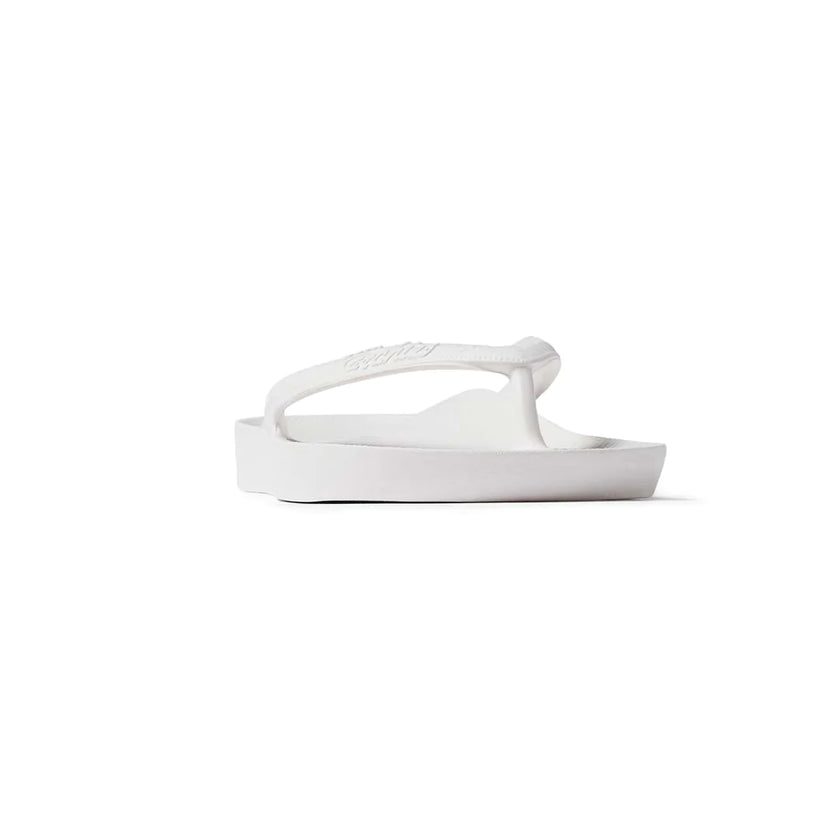 Archies Arch Support Thongs White
