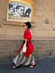 Milkman Long Blouse Salsa