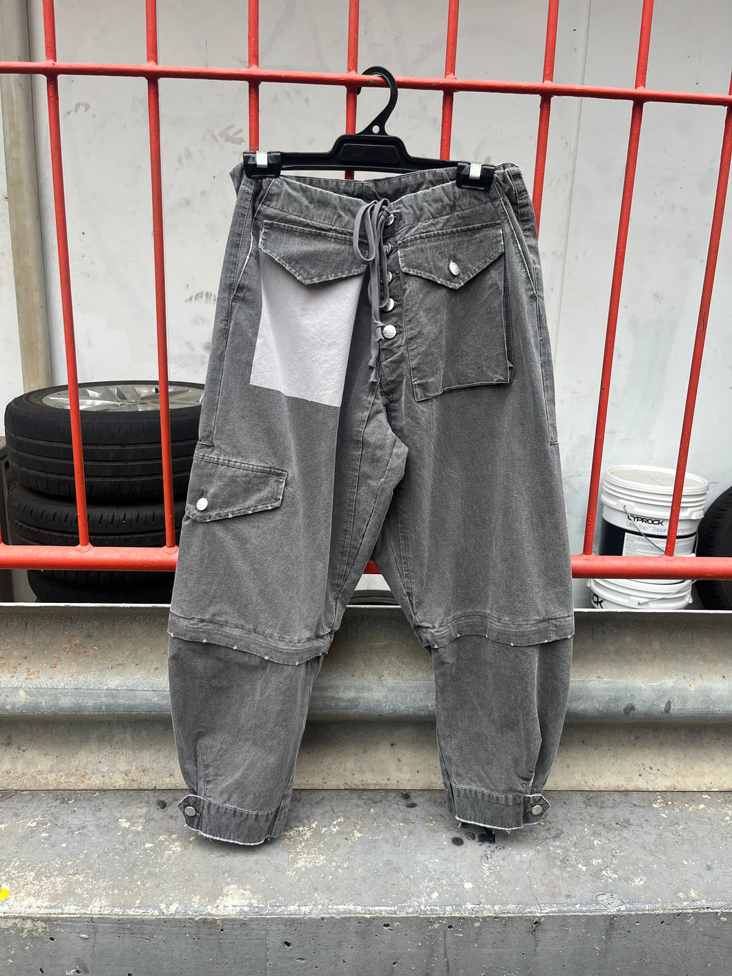 M. A. Dainty Trucker Pant Grey