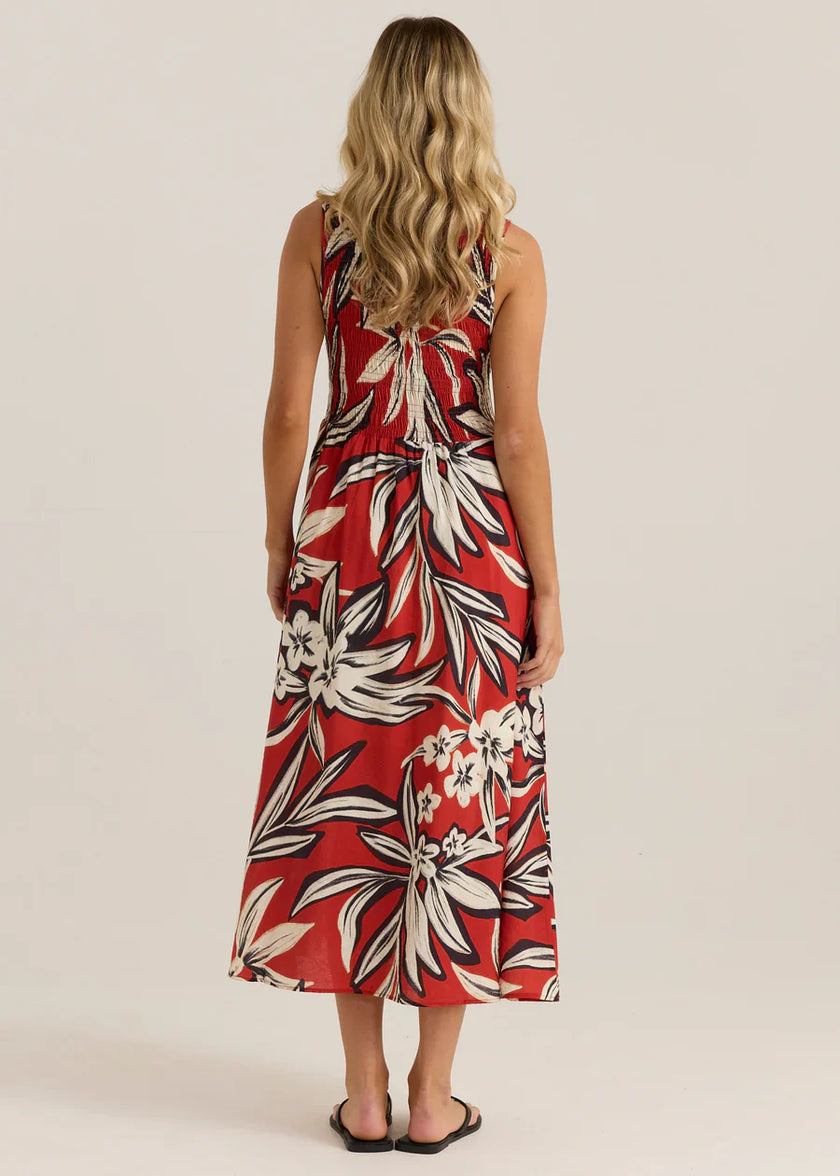 Sass Clothing Anella Tank Dress Asperula Floral