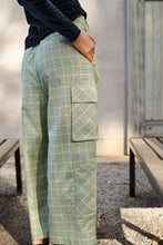 Load image into Gallery viewer, Barry Made Marlowe Pants Green Check
