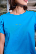 Load image into Gallery viewer, Barry Made Barry Tee Aqua/ Lime
