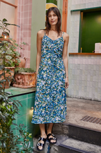 Load image into Gallery viewer, Barry Made Pheonix Dress Blue Floral
