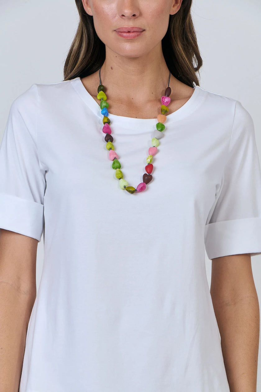 Namastai BB132 Resin Necklace Multi