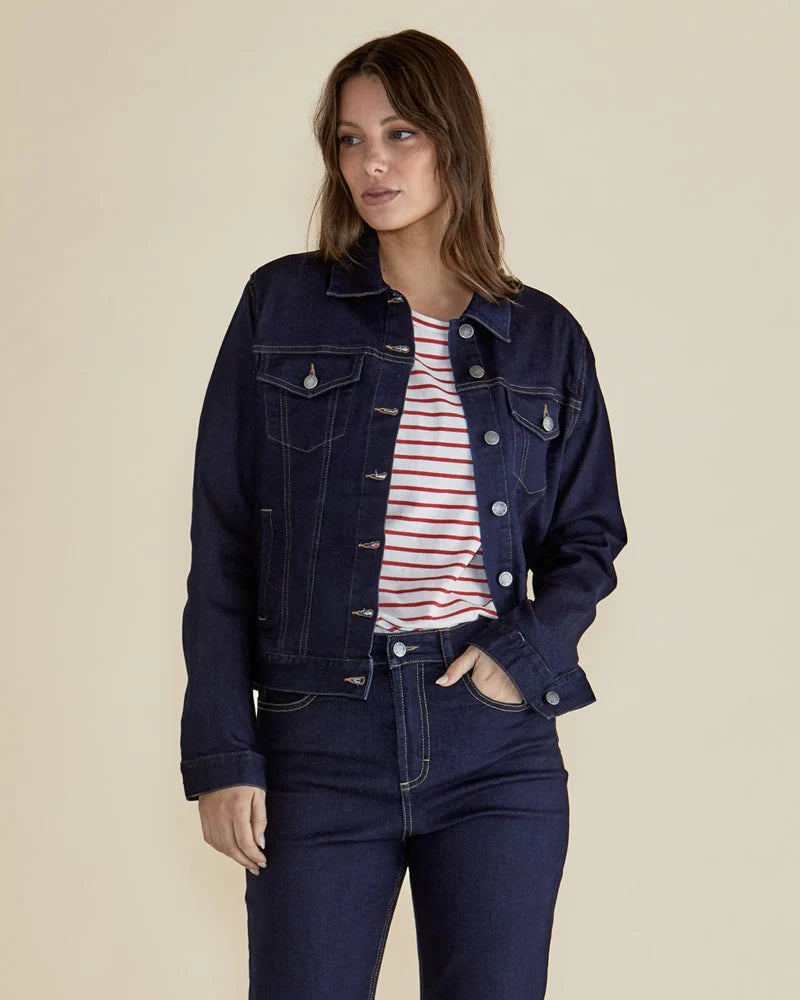 Betty Basics Dane Denim Jacket Indigo