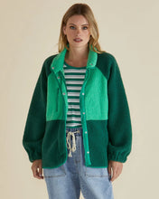 Load image into Gallery viewer, Betty Basics Franklin Fleecy Jacket Green
