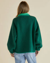 Load image into Gallery viewer, Betty Basics Franklin Fleecy Jacket Green
