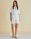 Betty Basics Copacabana Short White