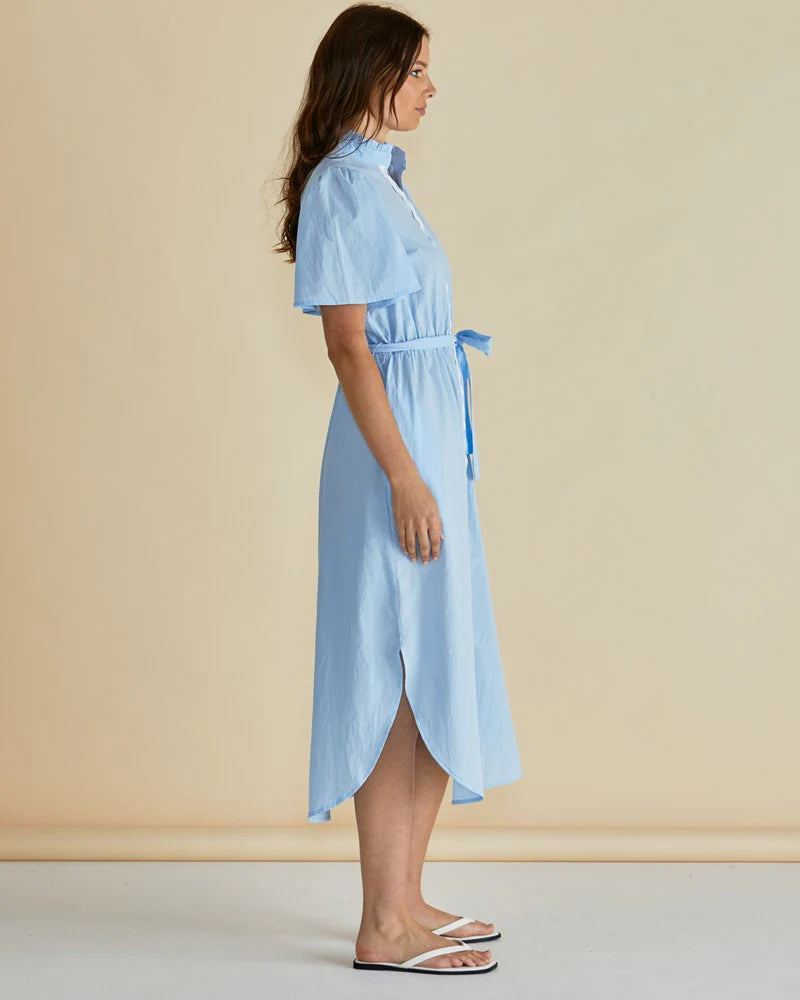 Betty Basics Immie Dress Blue Ric Rac