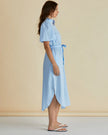 Betty Basics Immie Dress Blue Ric Rac