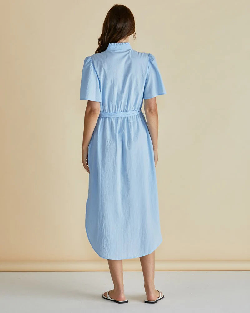 Betty Basics Immie Dress Blue Ric Rac