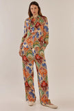 Betty Basics Lyon Pant Villa Floral Print