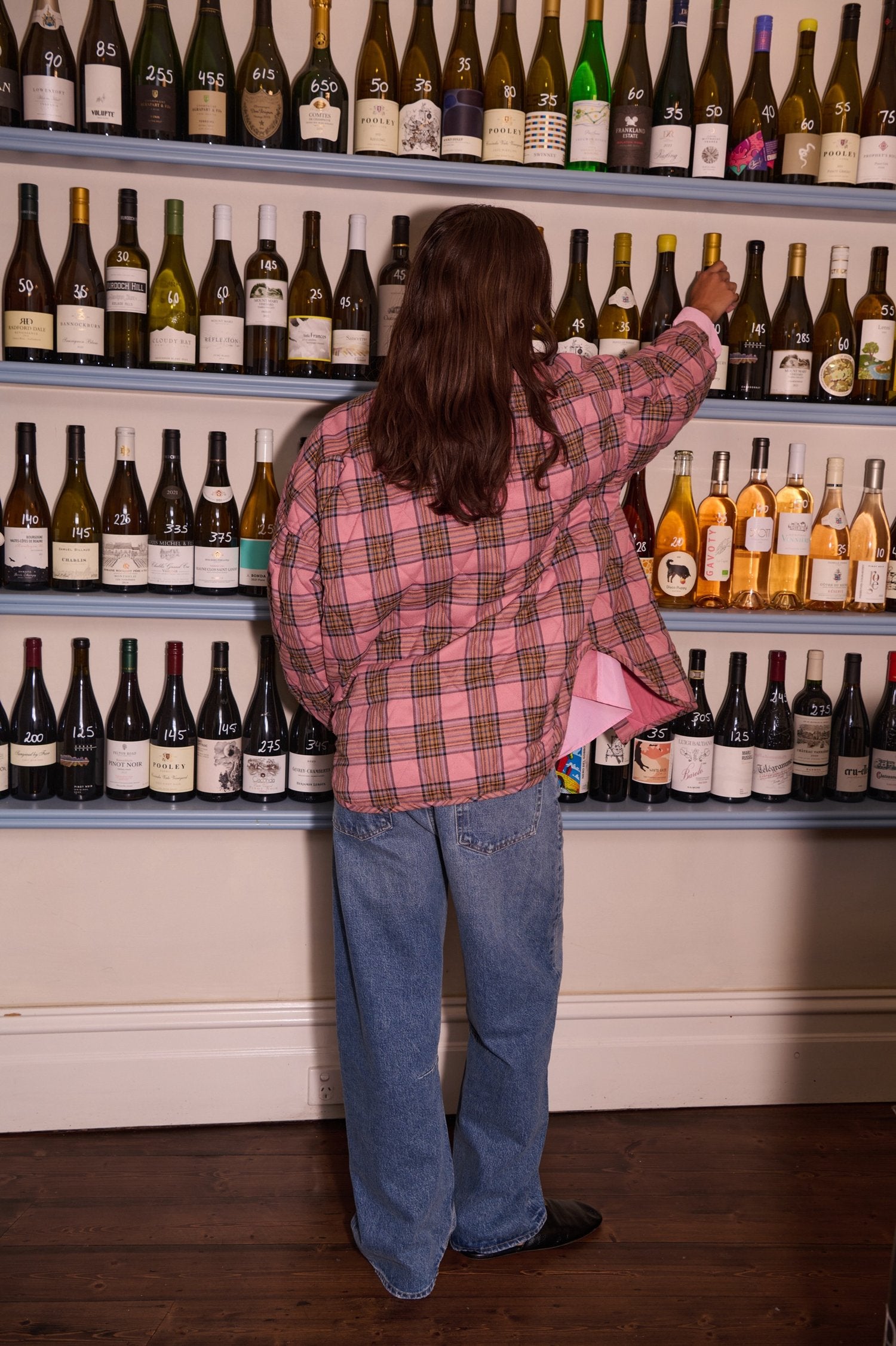 Barry Made George Jacket Pink Check
