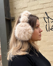 Load image into Gallery viewer, Cinnamon Creations EM1032 Faux Fur Earmuffs Beige
