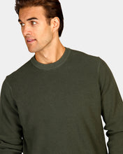 Load image into Gallery viewer, Brooksfield BFK420 Crew Neck Sweater Hunter
