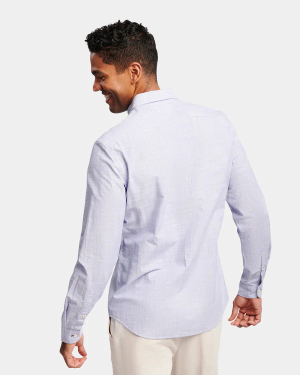 Brooksfield BFS1037 Casual L/S Shirt Blue