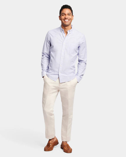 Brooksfield BFS1037 Casual L/S Shirt Blue