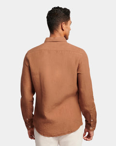 Brooksfield BSF1042 Casual L/S Shirt Rust