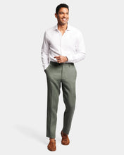 Load image into Gallery viewer, Brooksfield BFU954 Linen Trouser Army
