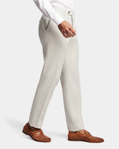 Brooksfield BFU955 Linen/Cotton Trouser Fog Grey