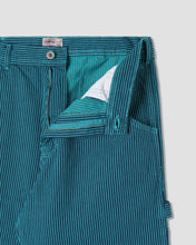 Load image into Gallery viewer, Stan Ray Big Job Painter Pant Teal Hickory
