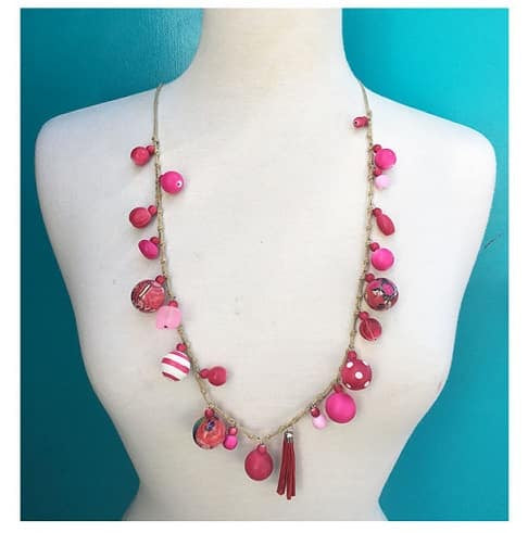 Gypsiana Bobble Necklace Watermelon