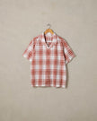 McTavish Holiday Collar Shirt Red Multi
