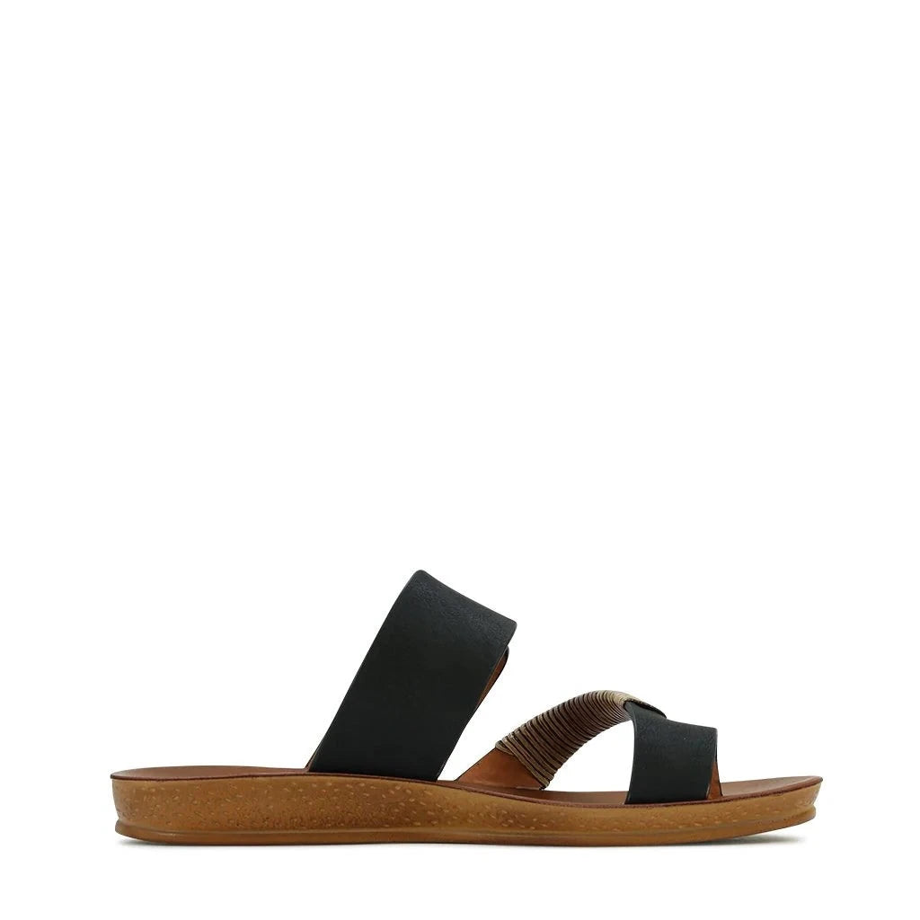 Los Cabos Bria Slides Black
