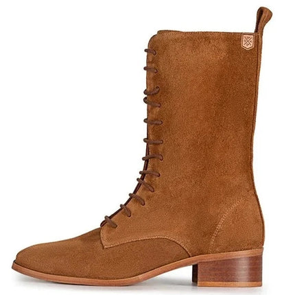 Popa Amanda Camel Suede