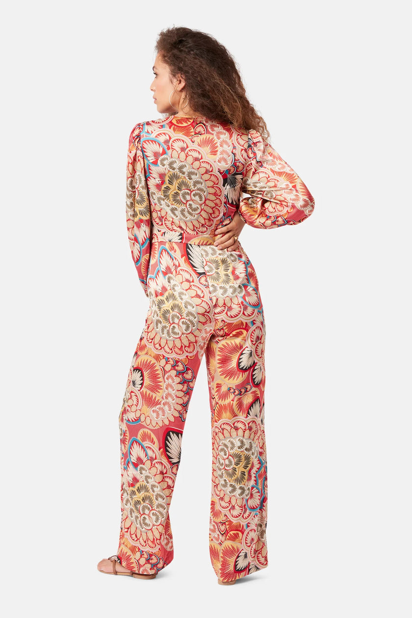 Traffic People Betsy Jumpsuit In a Bar of a Tokyo Hotel