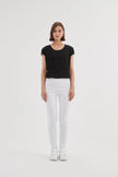 Tirelli Straight Pant 21P296-9 White