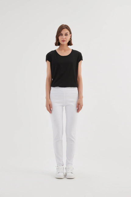 Tirelli Straight Pant 21P296-9 White
