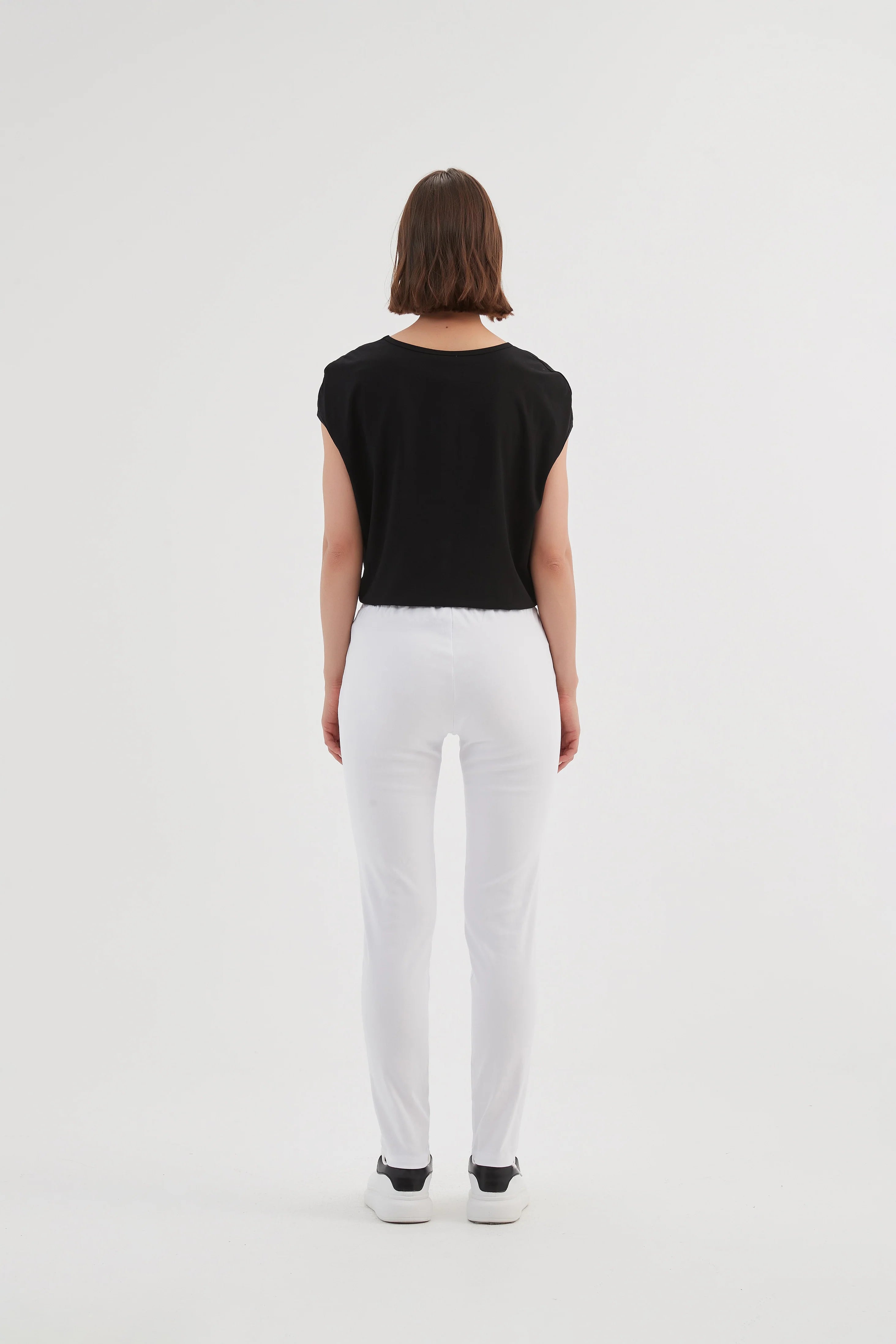 Tirelli Straight Pant 21P296-9 White