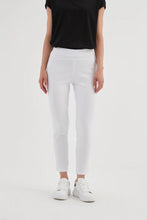 Load image into Gallery viewer, Tirelli Straight CROP Pant High Ankle White
