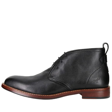 Wild Rhino Bail Lace Up Boot Black