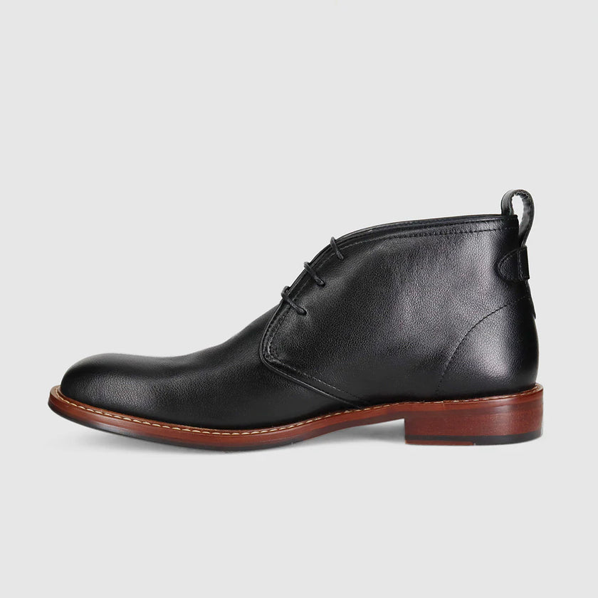 Wild Rhino Bail Lace Up Boot Black