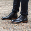 Wild Rhino Bail Lace Up Boot Black