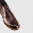 Wild Rhino Bail Lace Up Boot Dark Brown