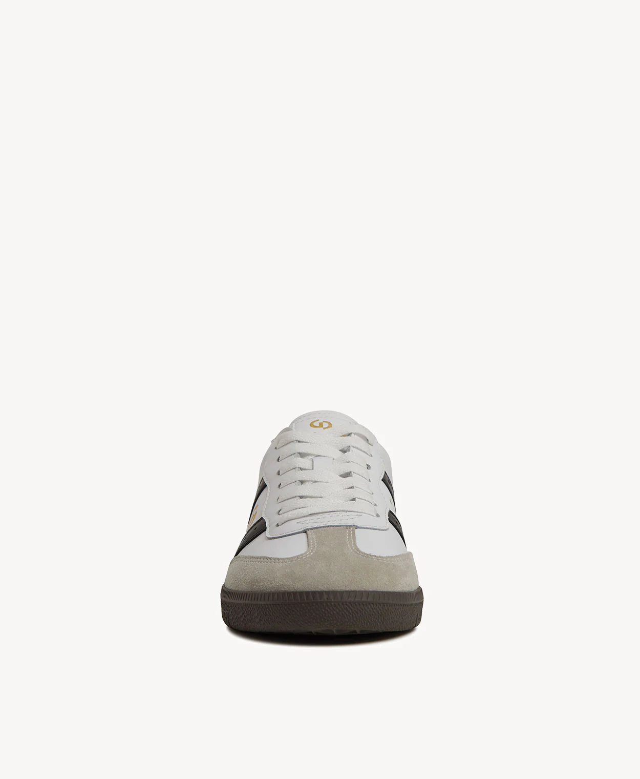 Goodsole 2001 Parallel White/Black Mens Leather Sneaker