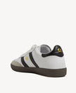 Goodsole 2001 Parallel White/Black Mens Leather Sneaker