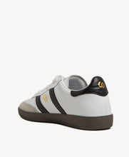 Load image into Gallery viewer, Goodsole 2001 Parallel White/Black Mens Leather Sneaker
